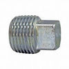 ¼ inch NPT galvanized malleable iron square head plug