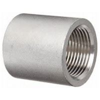 Pipe Fittings Direct. 1/2 inch NPT class 150 full coupling Cast 304 ...