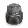 Picture of ¾ inch NPT galvanized merchant steel square head plug