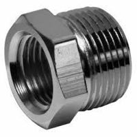 Picture of ½ x ⅛ inch NPT 304 Stainless Steel Reduction Bushings