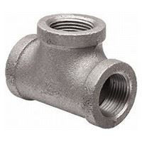 Picture of ¾ inch NPT Class 300 Malleable Iron Straight Tee