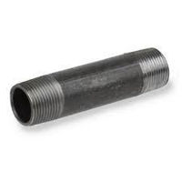 Picture of 1/4 inch NPT x 4 1/2 inch length TBE Schedule 80 Black