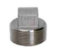 Stainless Steel Square Head Plug Cap 