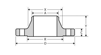 Pipe Fittings Direct. 12 inch Weld Neck Class 150 Carbon Steel Flanges