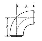 Pipe Fittings Direct. ½ inch schedule 10 long radius 304 Stainless ...