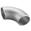 Picture of 2-1/2 inch Long Radius 90 degree Schedule 80S 304 Stainless Steel Weld Elbow