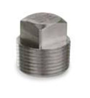 Picture of 1 inch NPT Class 3000 Forged 304 Stainless Steel square head plug