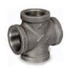 Picture of ½ inch NPT class 150 galvanized malleable iron cross