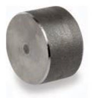 Picture of ⅜ inch forged carbon steel socket weld cap