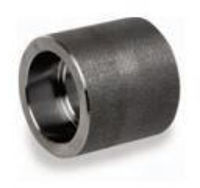 Picture of ¾ inch forged carbon steel socket weld half coupling
