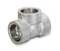 Picture of ⅜ inch forged 304 stainless steel socket weld tee