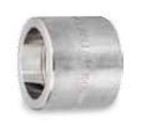 Picture of 1/8 inch forged 316 Stainless Steel socket weld coupling