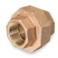 Picture of ¼ inch NPT threaded bronze union
