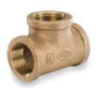 Picture of 1 ¼ inch NPT Threaded Lead Free Bronze Tee