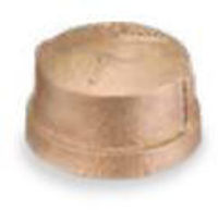 Picture of ¼ inch NPT threaded lead free bronze cap