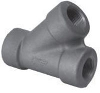 Picture of 2 inch NPT class 3000 forged carbon steel threaded lateral
