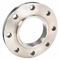 Picture of 10 x 8 inch class 150 carbon steel threaded reducing flange 