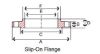 Picture of 1 ¼ inch Slip On Class 150 Carbon Steel Flange - Made in USA