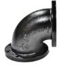 Picture of 3 inch Flanged Short Radius 90 Degree Elbow in Ductile Iron