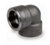 Picture of 1 inch 90 degree forged carbon steel class 6000 socket weld elbow