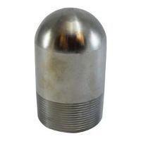 Picture of 1-1/4 inch NPT Schedule 80 Carbon Steel Bull Plug
