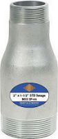 Picture of 2 X 1-1/2 inch NPT Schedule 80 Concentric Swage Nipple