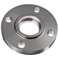 Picture of 1 ¼ inch Socket Weld Schedule 40 Bore Class 150 Carbon Steel Flat Face Flange