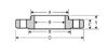 Picture of ¾ inch Slip On Class 150 304 Stainless Steel Flat Face Flange