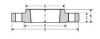 Picture of 4 inch Threaded Class 300 Carbon Steel Flange