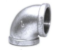 Picture of 3 inch NPT class 300 threaded 90 deg galvanized elbow