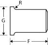Picture of Carbon Steel Stub End for 1 ½ inch Class 150 Lap Joint Flange
